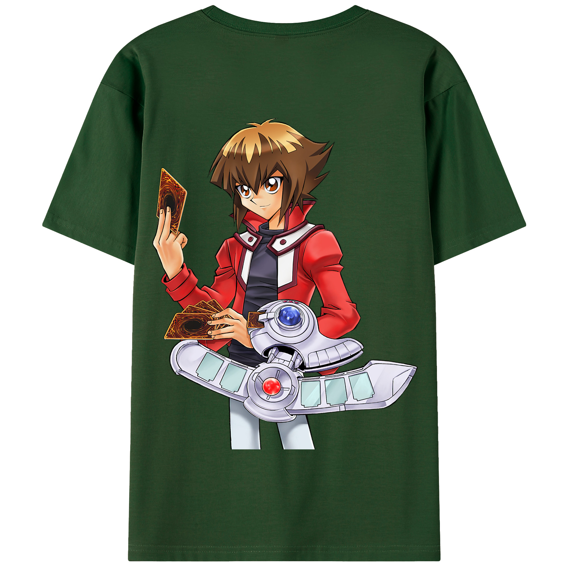 （画像用） 遊☆戯☆王 Yu-Gi-Oh! 綿100％半袖Tシャツ（背面プリント）